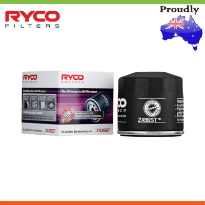 New * RYCO * SynTec Oil Filter For NISSAN NISSAN ALMERA N17 1.5L 4CYL Petrol - image 1 of 4