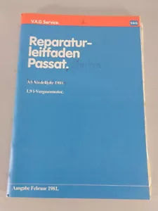 Manual de Taller / Guía de Reparación VW Passat B2 Tipo 32b 1,9l Motor - Imagen 1 de 1