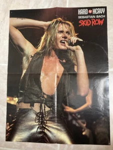 POSTER SLAYER SKID ROW SEBASTIAN BACH LIVE 56 x 41 cm (22 x 16,1 inches) - Imagen 1 de 2