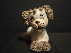 Vintage Lefton Spaghetti Dog Planter - Picture 1 of 9