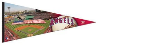Los Angeles Angels Gameday EXTRA-LARGE 17x40 Felt Commemorative PENNANT Cover