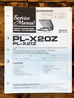 Pioneer PL-X20Z PL-X21Z Record Player / Turntable  Service Manual *Original*