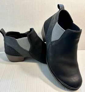 Botines de cuero Chelsea Keen Morrison botín negro talla 9,5 para mujer EE. UU. - Imagen 1 de 11