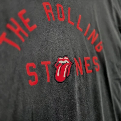 LUCKY BRAND Rolling Stones Mens Extra Large XL Black Stitch Music Concert NWT - Image 1 of 4