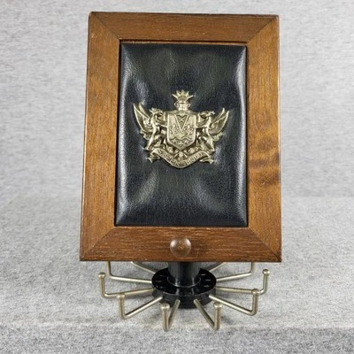 Уникальная винтажная настенная вешалка для галстуков/аксессуаров из лондонской кожи [Япония] - Изображение 1 из 4