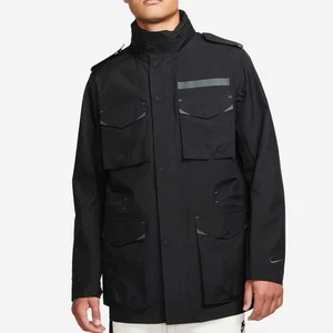 Nike M65 - NSW GoreTex® 2 en 1 Chaqueta Negra Térmica Reino Unido (L) Excelente Estado - Imagen 1 de 24