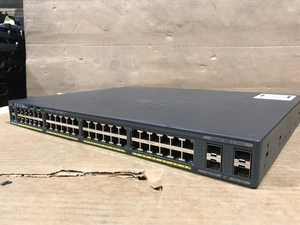 Cisco WS-C2960X-48LPS-L 48-Port Gigabit Ethernet Switch - Picture 1 of 10