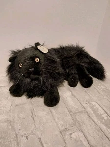 Jaag Black Cat Lion Plush Stuffed Animal - Picture 1 of 7