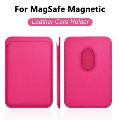 Funda tipo billetera de cuero original con MagSafe para iPhone 17 16 15 14 13 Foto 1 de 4