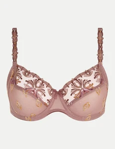CHANTELLE CHAMPS ELYSEES UNDERWIRE BRA C26010 HENNE MULTICO SIZE 36DDD - Picture 1 of 5