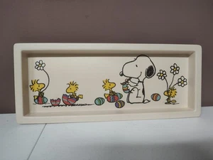 2020 Peanuts Gang Snoopy Woodstock Ostereier Kunststoff Platte - Bild 1 von 7