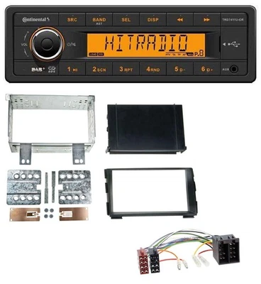 Continental 1DIN DAB MP3 AUX USB Autoradio für Kia Ceed 09-12 proCeed 11-13 - Bild 1 von 4