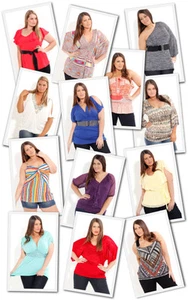 Lot 15 Women Plus n Junior clothing Tops Pants Dresses Apparel S M L XL 2XL 3XL - Picture 1 of 8