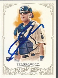Cincinnati Reds TIM FEDEROWICZ Signed 2012 Ginter Card - Picture 1 of 1