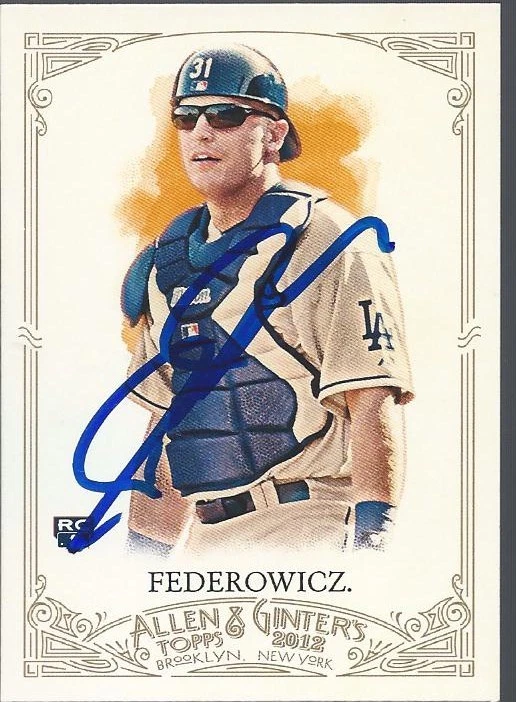 Cincinnati Reds TIM FEDEROWICZ Signed 2012 Ginter Card - Image 1 of 1
