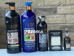 GLUTATHIONE INJECTION BODY LOTION BATH GEL SERUM OR SOAP|variation|