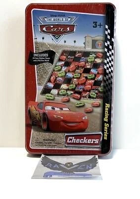 Disney Pixar el Mundo de los Coches Carreras Damas Juego de Mesa Foto 1 de 2