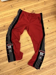 Adidas Jogginghose Hose Size L Vintage Adidas 90er Track Knopfhose - Bild 1 von 10