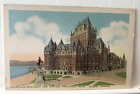 Postcard Champlain Monument & Chateau Frontenac Quebec City Canada