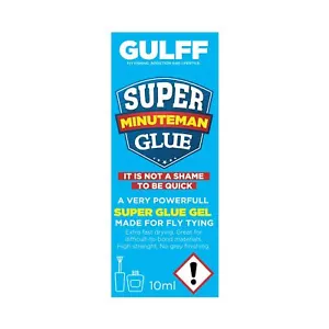 GULFF MINUTEMAN GEL SUPERGLUE - Picture 1 of 1