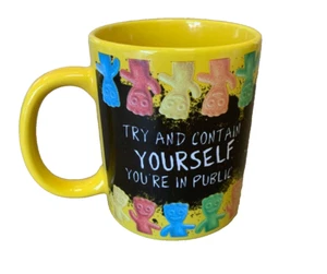 Coffee Mug Cup Sour Patch Kids Candy Try and Contain Yourself You are in Public - Picture 1 of 4