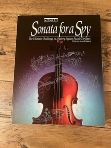 Sonata For a Spy Mystery Jigsaw Puzzle Thriller Vintage. Complete - Picture 1 of 6