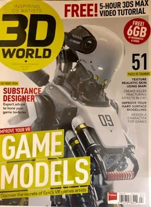 3D WORLD MAGAZINE,   APRIL 2017 ISSUE 219 - Picture 1 of 1