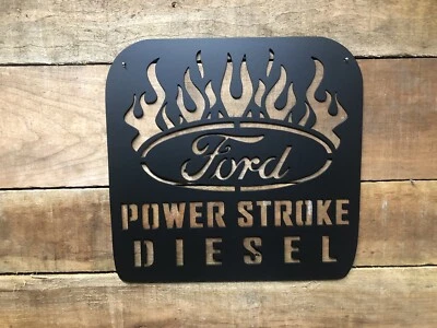 Ford Power Stroke Diesel shop sign - you pick color - Image 1 of 2