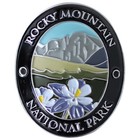 Rocky Mountain National Park Walking Stick Medallion - Colorado Hiking Badge