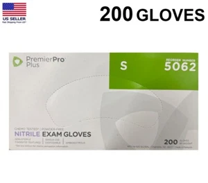 PremierPro Plus 5062 Chemo-Tested Nitrile Exam Gloves Size Small 200 PC - Picture 1 of 5