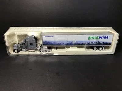Peterbilt 379 Greatwide Cheetah Transportation w/ Dry Van Trailer 1:53 Scale - Image 1 of 4