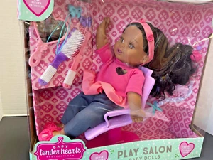 Baby Tender Hearts Collections Play Salon African American Doll W/accessories - Picture 1 of 6