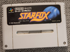 Star Fox SFC (Nintendo Super Famicom, 1993) Game Cartridge Only - Tested & Works
