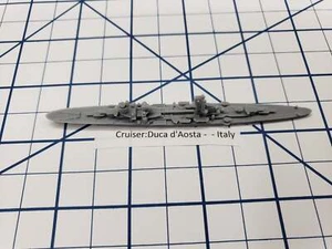Crucero - Duca d'Aosta Armada Italiana - Wargaming - Eje y Aliados - Miniata Naval - Imagen 1 de 2