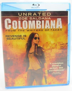 Colombiana on Blu-ray 2011 Zoe Saldana, Jordi Mollà USPS Media Mail 2 - 8 days - Picture 1 of 4