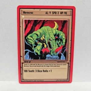Ward Trading Card Game TCG 2nd Edition Generation 1 - Werecroc 100/150 - Picture 1 of 1
