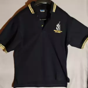 Mackinac Island Polo Shirt Embroidered Logo Men's Size Large Heavy Cotton Blend - Picture 1 of 7