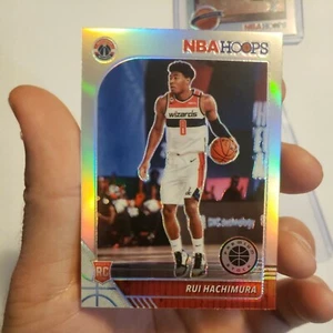 RUI HACHIMURA - 2019-20 NBA Hoops Premium Stock #206 SILVER HOLO Prizm Rookie - Picture 1 of 12