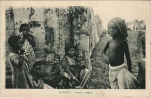 PC TIPOS ÉTNICOS GRUPO INDÍGENA DJIBOUTI SOMALIA (a23708) - Imagen 1 de 2