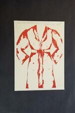 Jim Dine  Eleven Part Self-Portrait (Red Pony)  Mounted offset Lithograph  1973 
