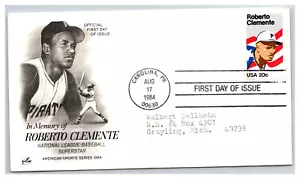 Roberto Clemente Pittsburgh Pirates #2097 Artcraft Addressed Cachet FDC LOT RC36 - Picture 1 of 1
