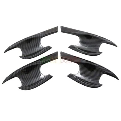 Para Honda Accord 2023 Carbono ABS Manija Puerta Lateral Coche Cuenco Protector Cubierta Borde Foto 1 de 3