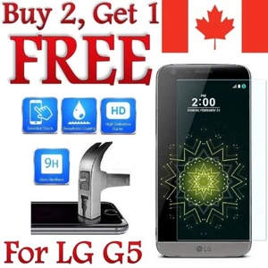 Premium Tempered Glass Screen Protector For LG G5 - Zdjęcie 1 z 7