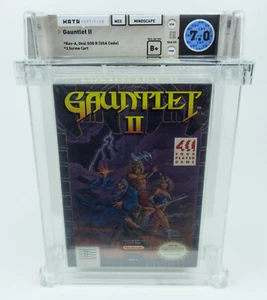 Nintendo NES *Gauntlet II* Sealed WATA 7.0 B+ no VGA - Picture 1 of 10