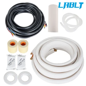 LABLT Kit di installazione 1/4" - 1/2" di diametro 50 piedi adatto per impianti a pompa di calore mini split - Foto 1 di 12