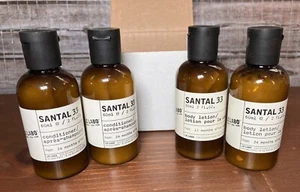 Le Labo Santal 33 Conditioner + Body Lotion 2 - 2oz Travel Size Bottles of Each - Picture 1 of 11