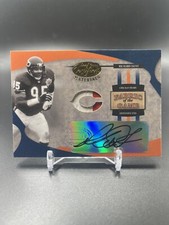 Richard Dent 2005 Certified Donruss Fabric GAME USED PATCH AUTO #2/5 - eBay 1/1