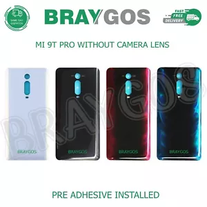 For Xiaomi MI 9T M1903F10G Rear Back Battery Cover With Adhesive - Picture 1 of 5