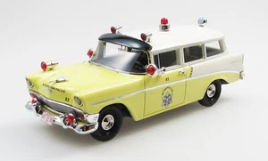 PRE-ORDER Esval 1956 Chevrolet 210 Handyman 2door station wagon Police 1:43 - Picture 1 of 9