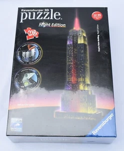 Ravensburger 3D Puzzle - Night Edition - EMPIRE STATE BUILDING - Brand New - Picture 1 of 4